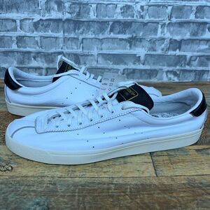 Adidas Lacombe White Black Low Top 2019 Leather DB3013 Mens Size 13.5 New Rare